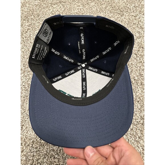 G/Fore STONED SnapBack Blue Golf Hat The Club At Olde Stone Great Condition - Picture 4 of 6